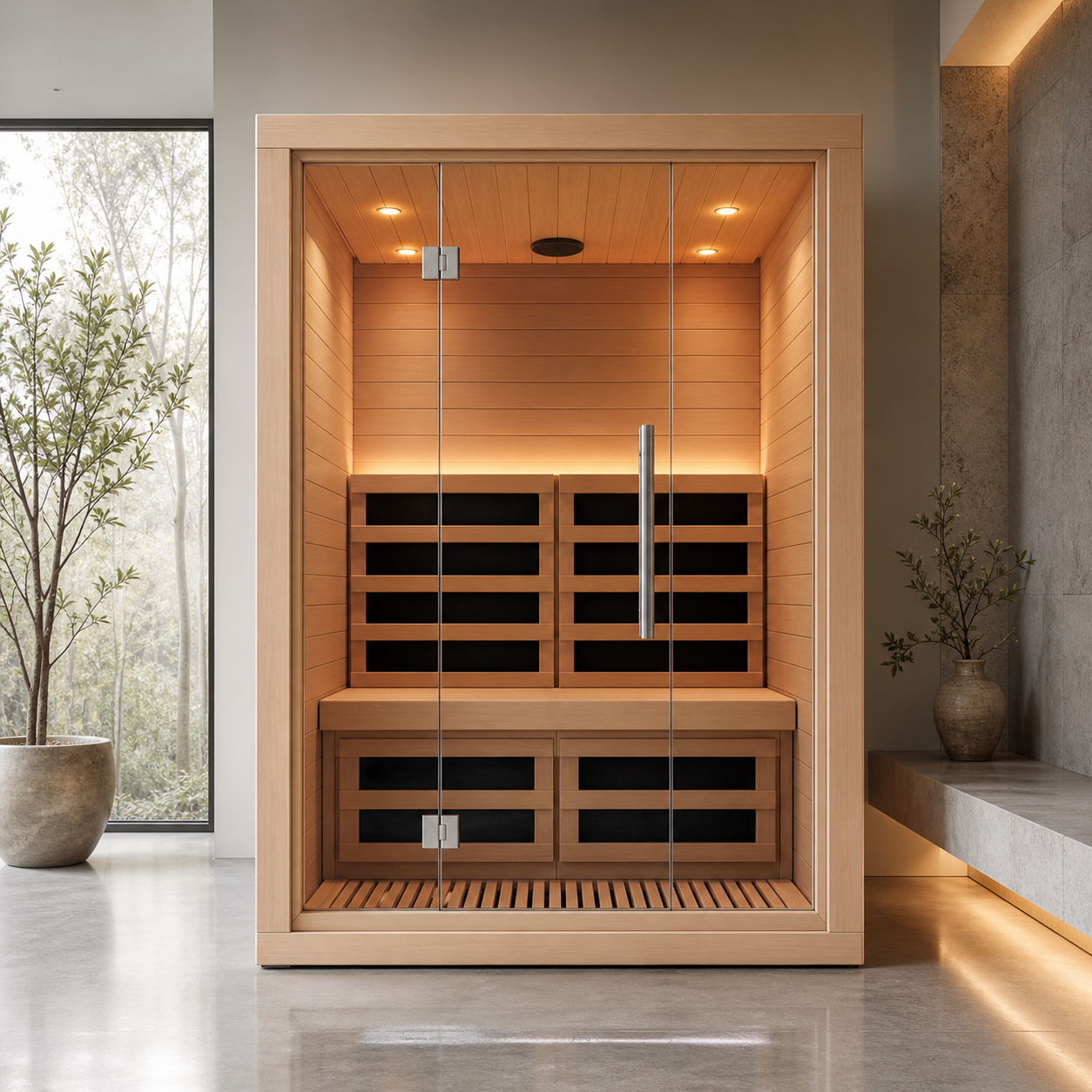Aspen 2-Person Infrared Sauna